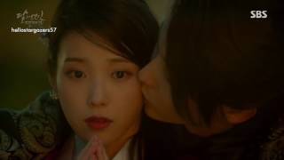 Cheek Kiss  Moon Lovers Scarlet Heart Ryeo  Lee Joon Gi amp Lee Ji Eun  IU [upl. by Ynnavoig59]