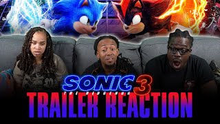 SHADOW IS HERE  Sonic the Hedgehog 3 Movie Trailer Reaction [upl. by Magna]