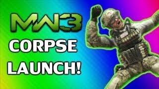 MW3 Funny Corpse Launch Montage  Funny Killcams Moments and Kills  AON Bonus Clip [upl. by Kulseth]