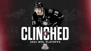 Clinched – Red Deer Rebels – 2024 WHL Playoffs [upl. by Lotty]