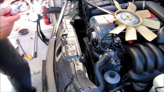 Mercedes Benz W202 C280 Fan Clutch Replacement [upl. by Lucine]