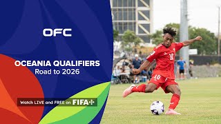 Highlights  Papua New Guinea v Fiji  FIFA World Cup 26™ Oceania Qualifiers [upl. by Crystal]