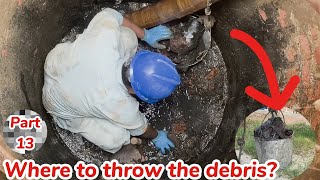 Drain Complaint 284  The landlord got angry for throwing debris in front of the house  Part 13 [upl. by Deevan]