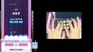 Sixtar Gate  Lv15 Antinomic Queen by EASYPLAY1s  Full Combo [upl. by Neelon409]