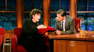 Neil Gaiman on Craig Ferguson Oct 31 2011 [upl. by Targett]