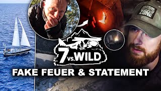 7 vs Wild FRITZ STATEMENT zum STREIT amp FAKE AUFNAHME Knossi Projekt TEILNEHMER und GEFÄHRLICH [upl. by Nnaes579]