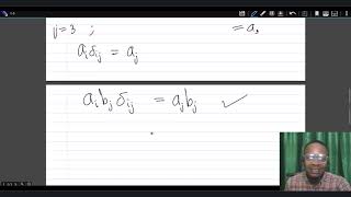 The Kronecker delta notation  MTH202 Calculus of Scalar and Vector Fields [upl. by Warfield]