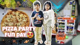 Best Pizza Party  Maza Agaya  Walis World [upl. by Ahsienad173]