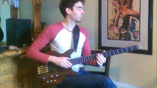 Chi Mai by Ennio Morricone solo bass arrangement  Karl Clews on bass [upl. by Loralie434]