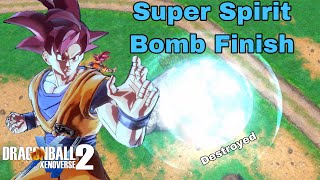 Petrifying Spit ONESHOT FAIL SSG Goku SUPER SPIRIT BOMBS Cheap Player Dragon Ball Xenoverse 2 [upl. by Adlesirc453]