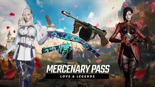 Mercenary Pass  Season 45 Love amp Legends [upl. by Lois]