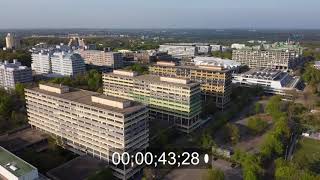 Campus Gebäude der RuhrUniversität in Bochum im Bundesland NordrheinWestfalen [upl. by Ybbed859]