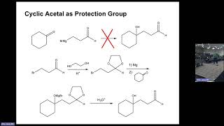 Organic Chemistry 2  Questions on acetals as protecting groups [upl. by Selwyn]