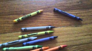 Crayola Crayons Unboxing 24 Pack [upl. by Aivila]