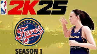 Indiana Fever vs Atlanta Dream  NBA 2K25 [upl. by Aeuhsoj]