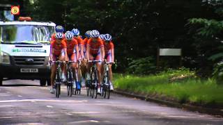 Marianne Vos verkent het olympische parcours [upl. by Lehcor20]