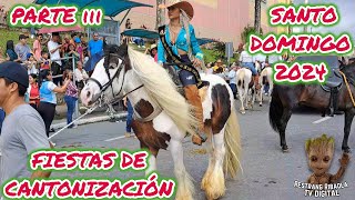 Cabalgata programa de Fiestas de Cantonización de Santo Domingo de los Tsáchilas Ecuador 2024 33 [upl. by Neyugn]