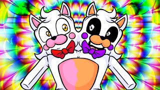 Funtime Foxy And Lolbit FUSE In Minecraft FNAF [upl. by Ynoffit511]