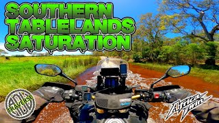 Africa twin and the big wet on the Southern tablelandsafricatwin f800gs adv adventureriders [upl. by Barty]