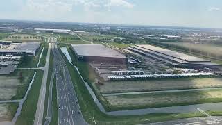 Corendon landing a350900 Schiphol Airport vanuit Curaçao [upl. by Toddie661]