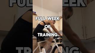 Full week of training triathlon cycling swim swimbikerun [upl. by Olsen]