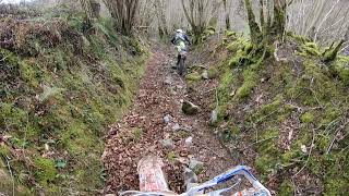 ENDURO DES POIREAUX SAINT PALAIS 2018 TEAM TOMBEURLAND KTM 250 EXCF SIX DAYS 2018 [upl. by Aihsenek]