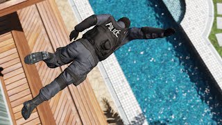 GTA 5 Parkour Fails Episode 8 swat [upl. by Schaeffer]