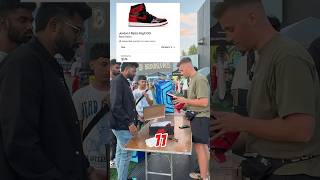 Buying Jordan 1 Patent Bred at Sneakercon Brooklyn 📉 sneakerhead jordan buying reselling [upl. by Leissam]