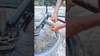 Brake me oil lag gaya 😔 cyclestunt mtb rider mtblife viral trendingshorts support subscribe [upl. by Ecitnirp113]