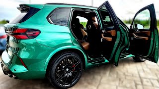 BMW X5 M COMPETITION 2024  Isle of Man Green  First Look [upl. by Lihp]