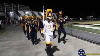 LWHiggins Marching Band Marching In vs Abramson Sci Academy 2023 [upl. by Attenad]