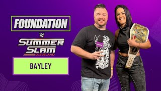 BAYLEY on FOUR HORSEWOMEN 2019 HEEL TURN and Advice to her Younger Self [upl. by Ainotna894]