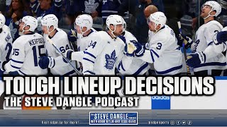 Leafs Lineup Decisions With Bertuzzi Out  Upcoming Tough Schedule  SDP [upl. by Giarg]