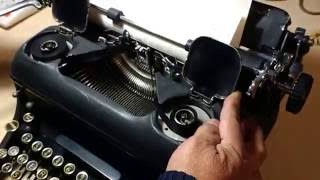 REMINGTON RAND TYPEWRITER 1939 [upl. by Zerdna801]