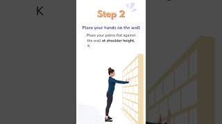 Wall pushups English  UnlockFitness with UnlockLife [upl. by Notlil487]