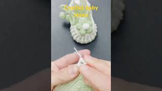 Crochet Handmade Baby Shoes irsashahcrochet crochet youtubeviril shorrs [upl. by Quintana]