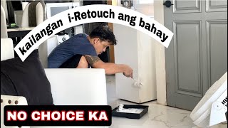 VLOG 1389 KAILANGAN MO MAG RETOUCH NG BAHAY [upl. by Sirapal146]