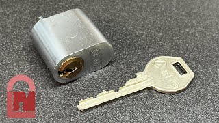 GEGE Alpha Oval Cylinder Lock Pick and Gut [upl. by Alliuqat]