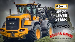 Killen Bros  JCB 457S Lever Steer Review [upl. by Emee962]