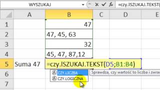 Excel  Licz wystąpienia w komórkach nie ważne czy tekst czy liczba  widzowie 7 [upl. by Veta]