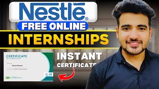 Free Online Internship  Earn 10kmonth  Free Training For Students  Nesternship Nestle Internship [upl. by Enomahs965]