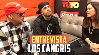 Daddy Yankee fue quien hizo a Nicky Jam Entrevista a Los Cangris HD Flow Miami [upl. by Bilbe]