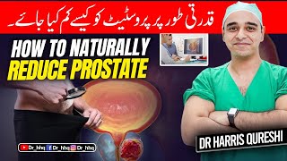 How To Naturally Reduce prostate  Urdu Hindi II Dr Harris Qureshi [upl. by Rosalie]