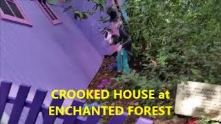 The Crooked House at Enchanted Forest in Oregon [upl. by Eboj]