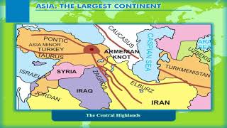 The largest continent  Physiography class8 [upl. by Docila208]