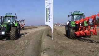 Deutz Fahr 7250  Pottinger Servo 35S  Fiera in Campo 2014 [upl. by Marla]