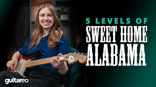 5 Levels Of quotSweet Home Alabamaquot [upl. by Aihsel]