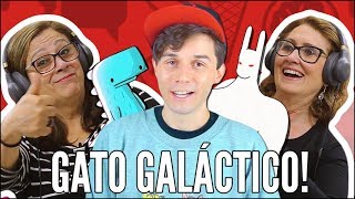 IDOSOS REAGEM A GATO GALACTICO  ANIMAÇÕES [upl. by Hartley257]