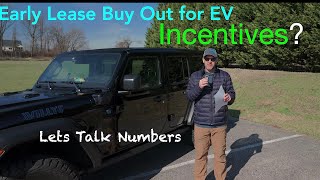 Early Car Lease Buyout on an EV my story jeepwrangler4xe [upl. by Adnert396]