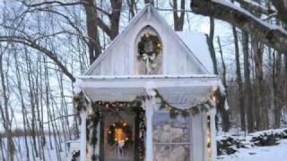 Shabby Chic Holiday Decor Tips at Vintage Video at My Shabby Streamside Studio [upl. by Yssor414]